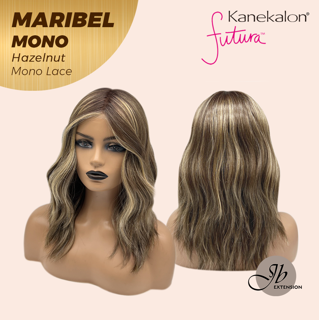 [PRE-ORDER] JBEXTENSION MARIBEL MONO HAZELNUT Monofilament Handmade Wig 6X5 Full Monofilament Hand Tied Top Wig 16 Inches Hazelnut Wave Mono Lace Wig With Anti-slip Silicone Strips Glueless Wig MARIBEL MONO HAZELNUT【BENDY EAR TABS】 Alexwigs