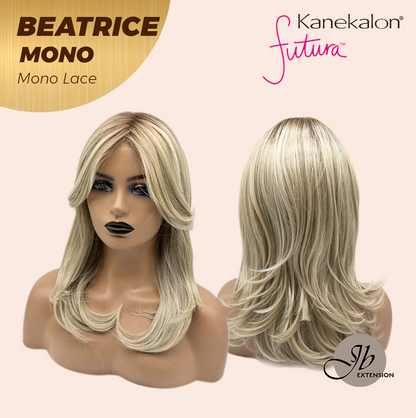 [PRE-ORDER] JBEXTENSION BEATRICE MONO Monofilament Handmade Wig 6X5 Full Monofilament Hand Tied Top Wig 17 Inches Golden Blonde Mono Lace Wig Glueless Wig BEATRICE MONO【BENDY EAR TABS】 Alexwigs