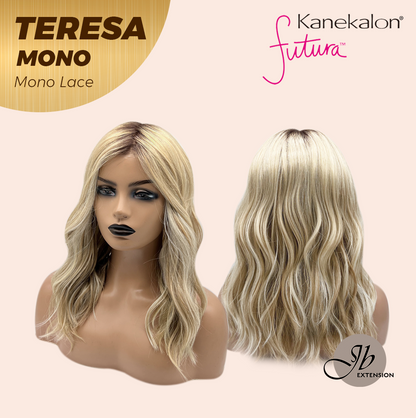 [PRE-ORDER] JBEXTENSION TERESA MONO 16INCH Monofilament Handmade Wig 6X5 Full Monofilament Hand Tied Top Wig 16 Inches Mix Blonde Curly Mono Lace Wig With Anti-slip Silicone Strips Glueless Wig TERESA MONO - 16Inch【BENDY EAR TABS】 Alexwigs