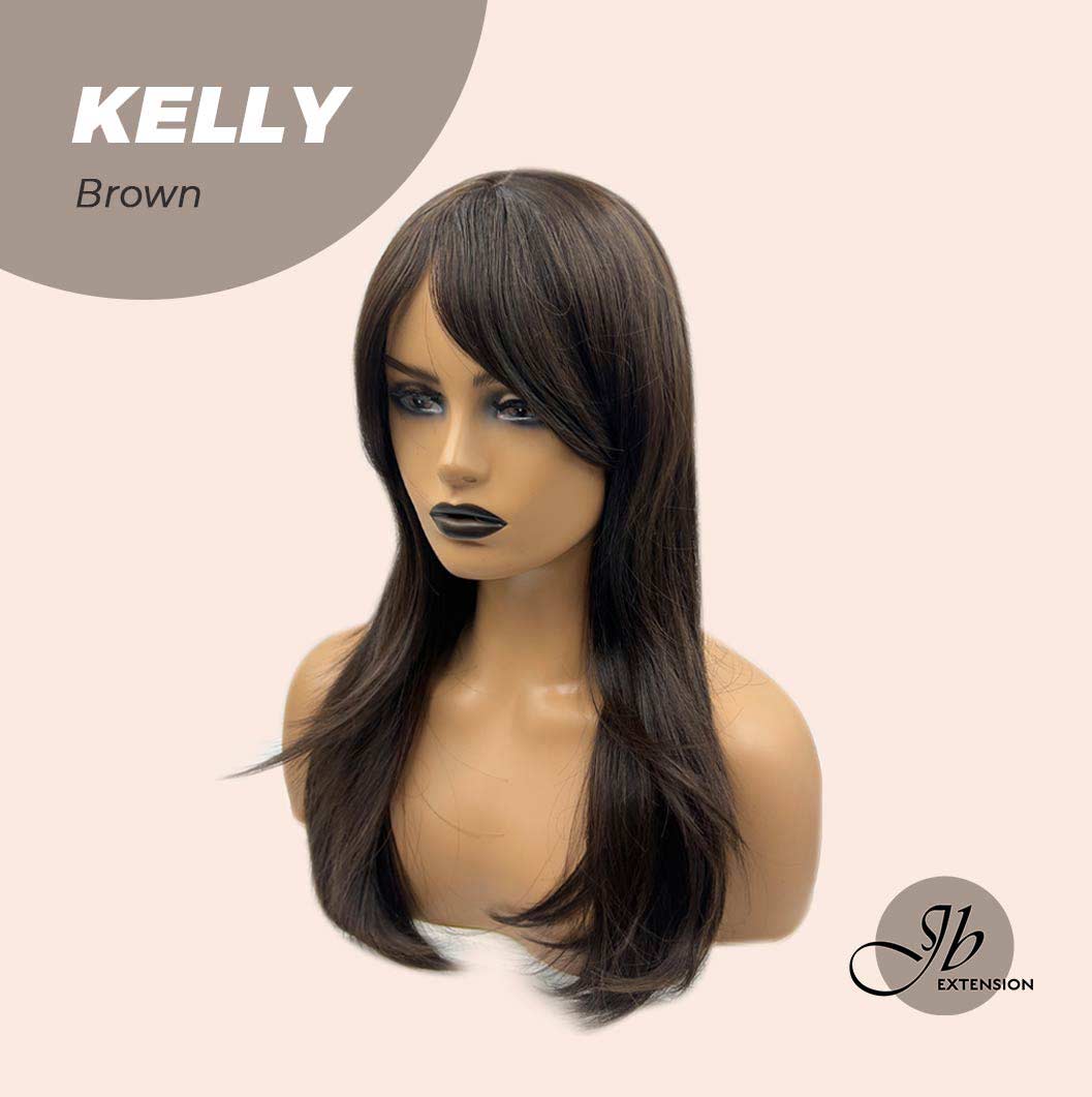 JBEXTENSION 22 Inches Mix Blonde Medium Length Hair Wig KELLY Alexwigs