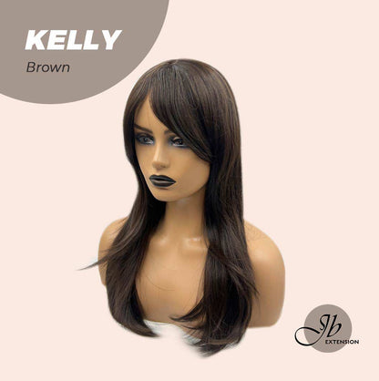 JBEXTENSION 22 Inches Mix Blonde Medium Length Hair Wig KELLY Alexwigs