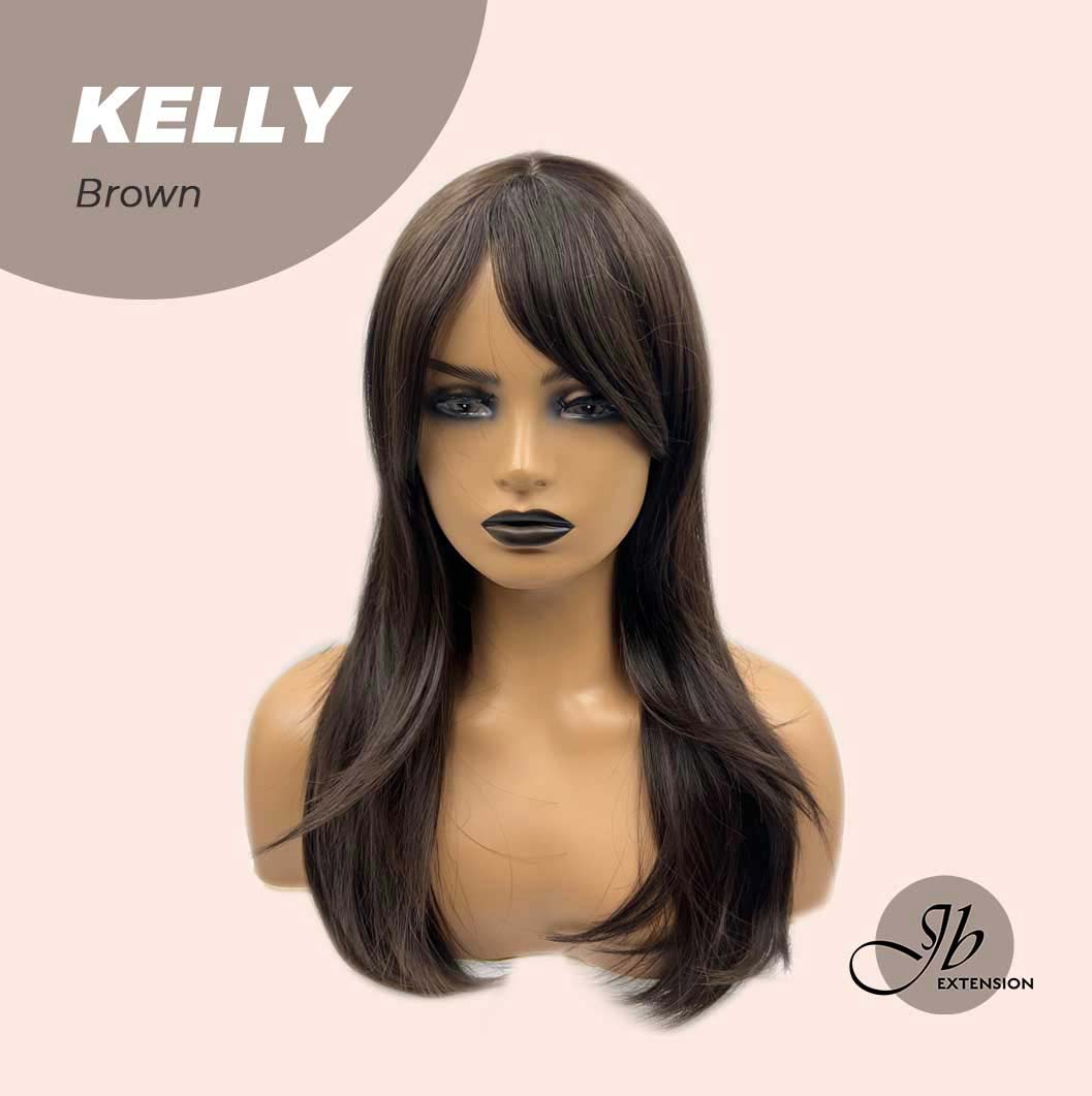 JBEXTENSION 22 Inches Mix Blonde Medium Length Hair Wig KELLY Alexwigs