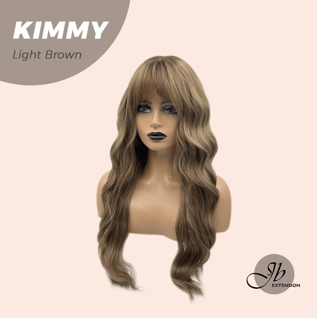 JBEXTENSION 24 Inches Light Brown Body Wave Wig KIMMY LIGHT BROWN Alexwigs