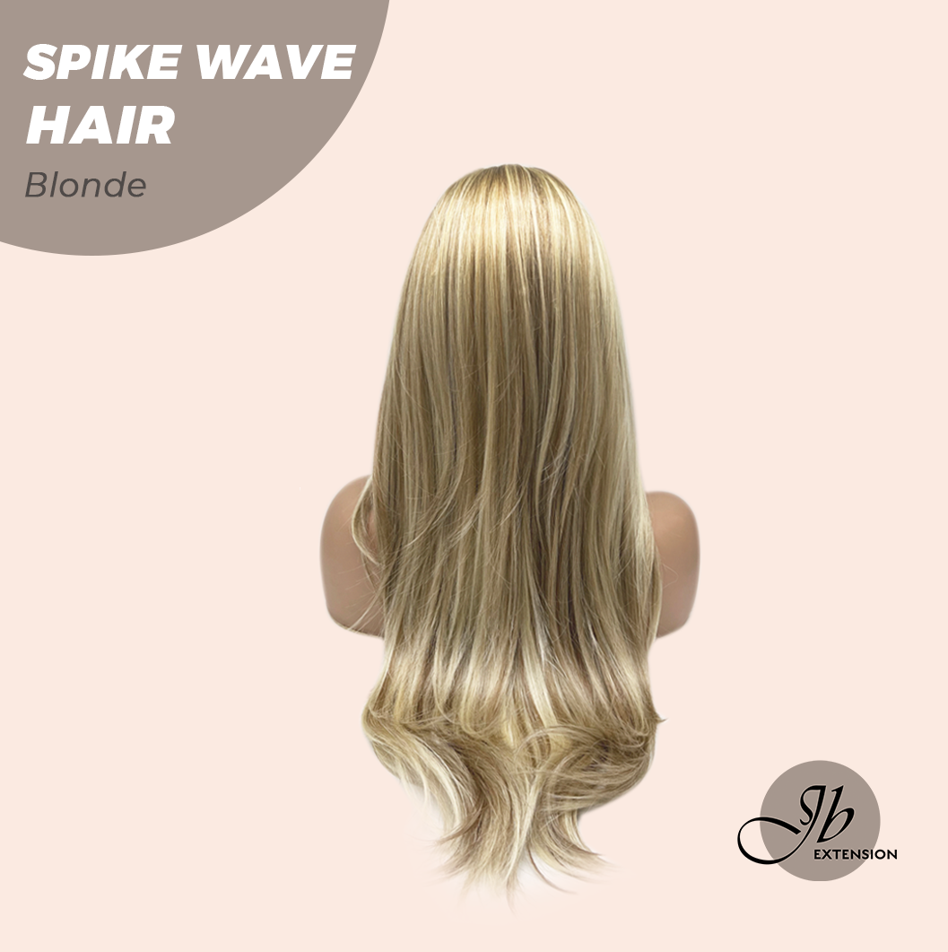 JBEXTENSION 24 Inches Long Curly Hair Blonde Headband Wig SPIKE WAVE HAIR - BLONDE Alexwigs