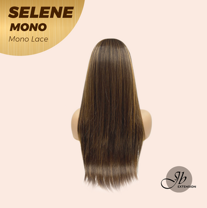 [PRE-ORDER] HOT OF SEASON -  SELENE MONO Monofilament Handmade Wig 6X5 Full Monofilament Hand Tied Top Wig 25 Inches Caramel Mono Lace Wig With Anti-slip Silicone Strips Glueless Wig SELENE MONO【BENDY EAR TABS】 Alexwigs