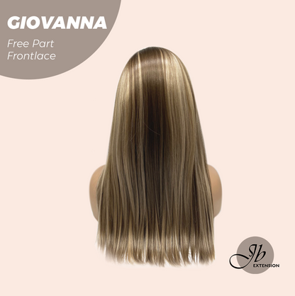 [PRE-ORDER] JBEXTENSION 22 Inches Mix Blonde Straight Fiber X, Tangle Less Pre-Cut Free Part Frontlae Glueless Wig GIOVANNA Alexwigs