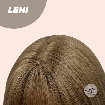 JBEXTENSION 22 Inches Brown Fashion Wig With Bangs LENI Alexwigs