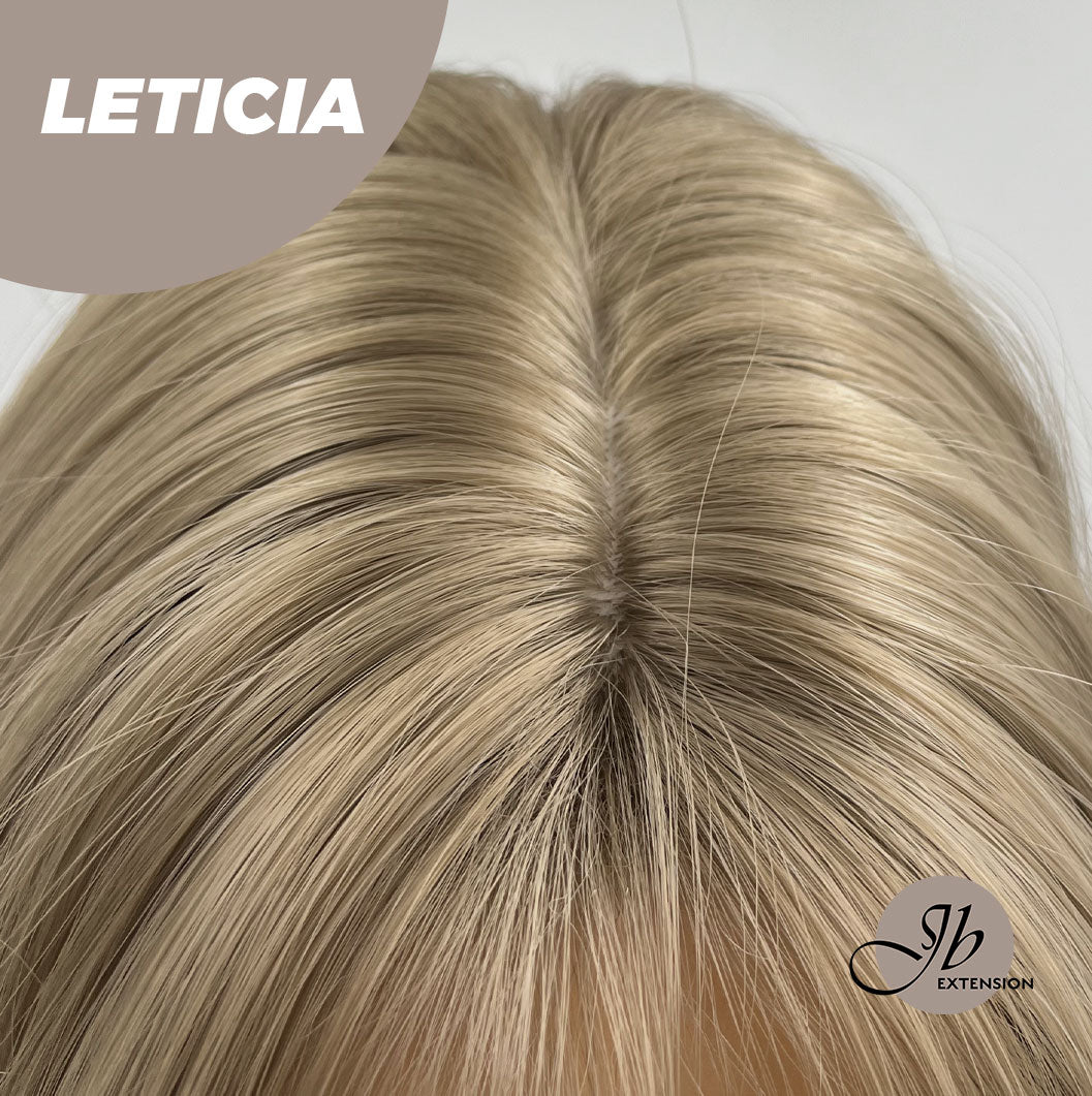 JBEXTENSION 26 Inches Hush Cut Brown Wig With Wispy Bangs LETICIA Alexwigs