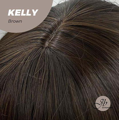 JBEXTENSION 22 Inches Mix Blonde Medium Length Hair Wig KELLY Alexwigs