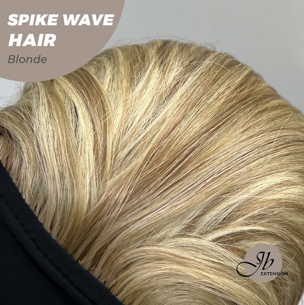 JBEXTENSION 24 Inches Long Curly Hair Blonde Headband Wig SPIKE WAVE HAIR - BLONDE Alexwigs