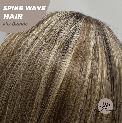 JBEXTENSION 24 Inches Long Curly Hair Mix Blonde Headband Wig SPIKE WAVE HAIR - MIX BLONDE Alexwigs