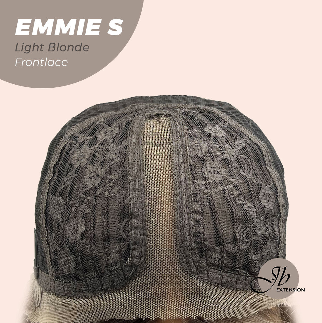 JBEXTENSION 22 Inches Curly Light Blonde Pre-Cut Frontlace Glueless Wig EMMIE S Alexwigs