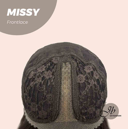 JBEXTENSION 24 Inches Curly Tea Black Darkest Brown Pre-Cut Frontlace Glueless Wig MISSY Alexwigs