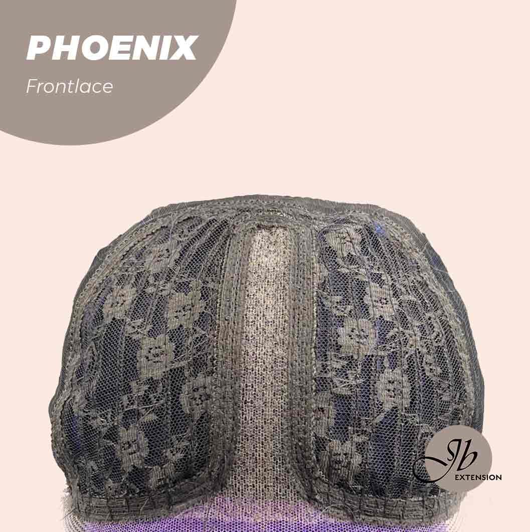 JBEXTENSION 24 Inches Mix Purple Body Wave Pre-Cut Frontlace Glueless Wig PHOENIX Alexwigs
