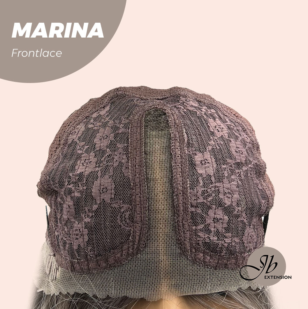 JBEXTENSION 20 Inches Silver Color Wave Pre-Cut Frontlace Glueless Wig MARINA Alexwigs