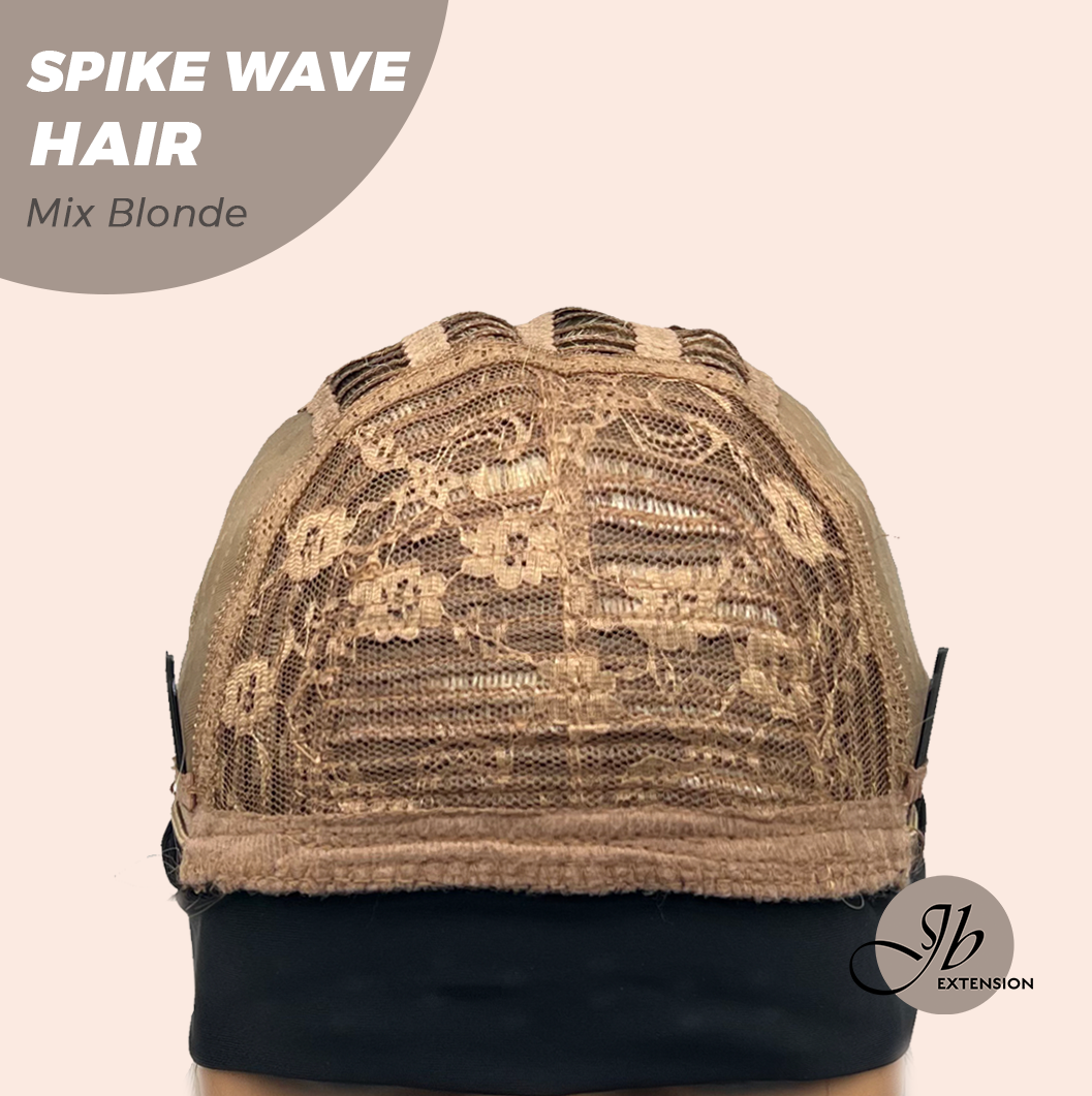 JBEXTENSION 24 Inches Long Curly Hair Mix Blonde Headband Wig SPIKE WAVE HAIR - MIX BLONDE Alexwigs
