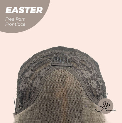 JBEXTENSION 25 Inches Mix Blonde Curly Free Part Pre-Cut Frontlace Glueless Wig EASTER Alexwigs