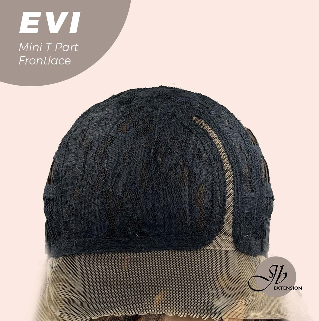 [PRE-ORDER] JBEXTENSION 15 Inches Deep Curly Brown Side Part Mini T Part Frontlace Glueless Wig EVI Alexwigs