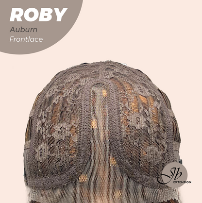 JBEXTENSION 22 Inches Auburn with Highlight Women Pre-Cut Frontlace Glueless Wig ROBY AUBURN Alexwigs