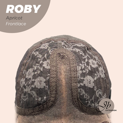 JBEXTENSION 22 Inches Apricot Women Pre-Cut Frontlace Glueless Wig ROBY APRICOT Alexwigs