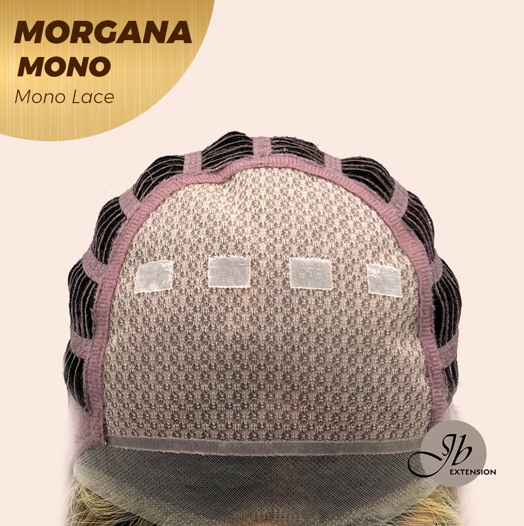 [PRE-ORDER] JBEXTENSION MORGANA MONO Monofilament Handmade Wig 6X5 Full Monofilament Hand Tied Top Wig 13 Inches Hazelnut Blonde Highlight Mono Lace Wig With Anti-slip Silicone Strips Glueless Wig MORGANA MONO【BENDY EAR TABS】 Alexwigs