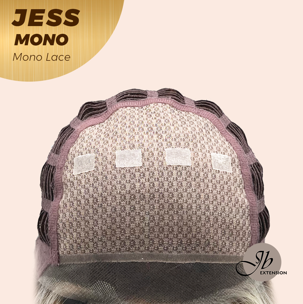[PRE-ORDER] JBEXTENSION JESS MONO Monofilament Handmade Wig 6X5 Full Monofilament Hand Tied Top Wig 10 Inches Blonde Mono Lace Wig With Anti-slip Silicone Strips Glueless Wig JESS MONO【BENDY EAR TABS】 Alexwigs