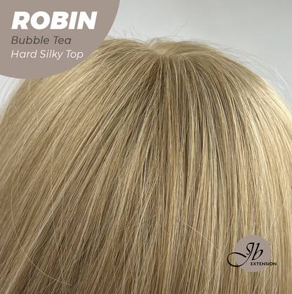 JBEXTENSION 22 Inches Scalpiana Bubble Tea Wolf Cut 3.5X4 Hard Silky Top Natural Scalp Effect Wig ROBIN BUBBLE TEA Alexwigs