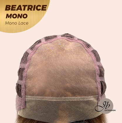 [PRE-ORDER] JBEXTENSION BEATRICE MONO Monofilament Handmade Wig 6X5 Full Monofilament Hand Tied Top Wig 17 Inches Golden Blonde Mono Lace Wig Glueless Wig BEATRICE MONO【BENDY EAR TABS】 Alexwigs