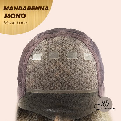 [PRE-ORDER] JBEXTENSION MANDARENNA MONO Monofilament Handmade Wig 6X5 Full Monofilament Hand Tied Top Wig 8 Inches Dark Blonde Mono Lace Handmade Futura Fiber Wig With Anti-slip Silicone Strips Glueless Wig MANDARENNA MONO【BENDY EAR TABS】 Alexwigs