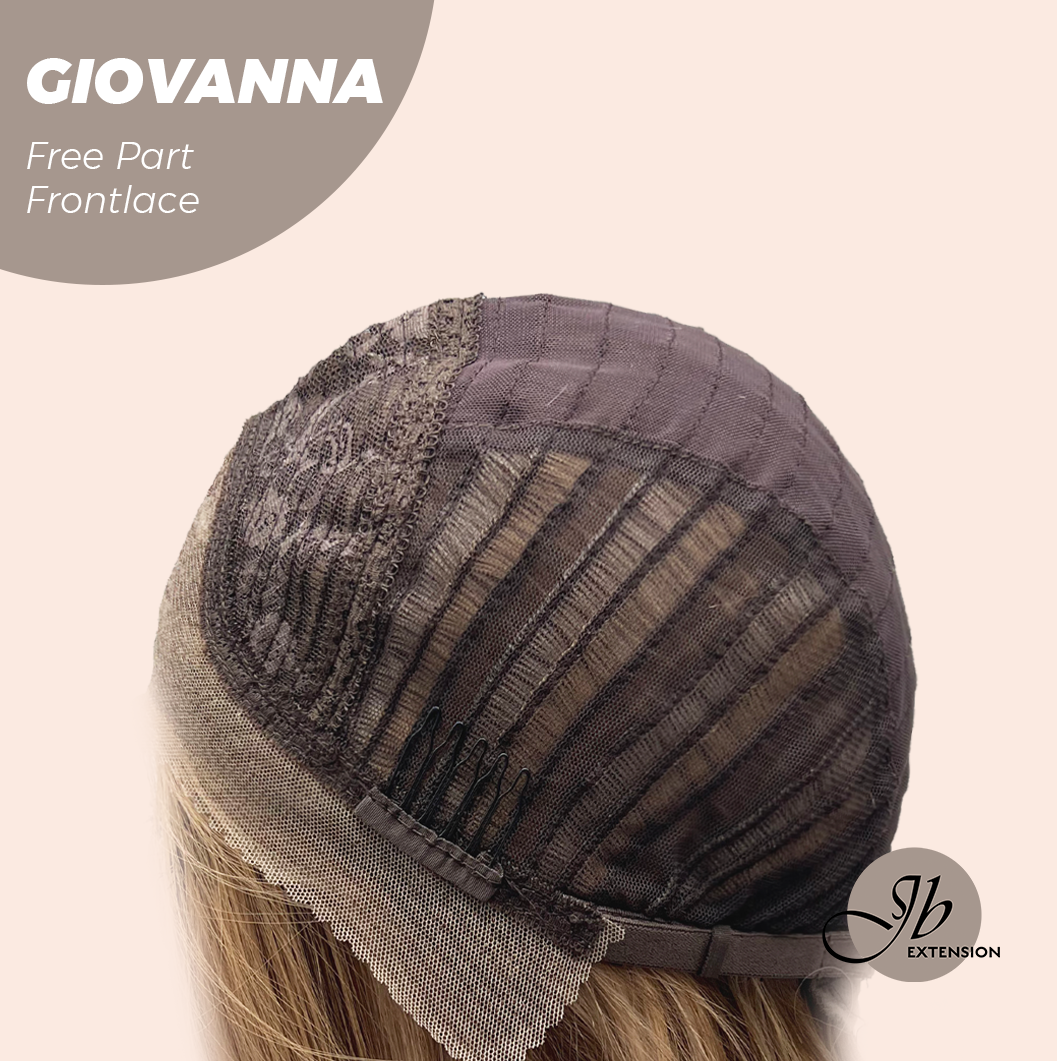 [PRE-ORDER] JBEXTENSION 22 Inches Mix Blonde Straight Fiber X, Tangle Less Pre-Cut Free Part Frontlae Glueless Wig GIOVANNA Alexwigs