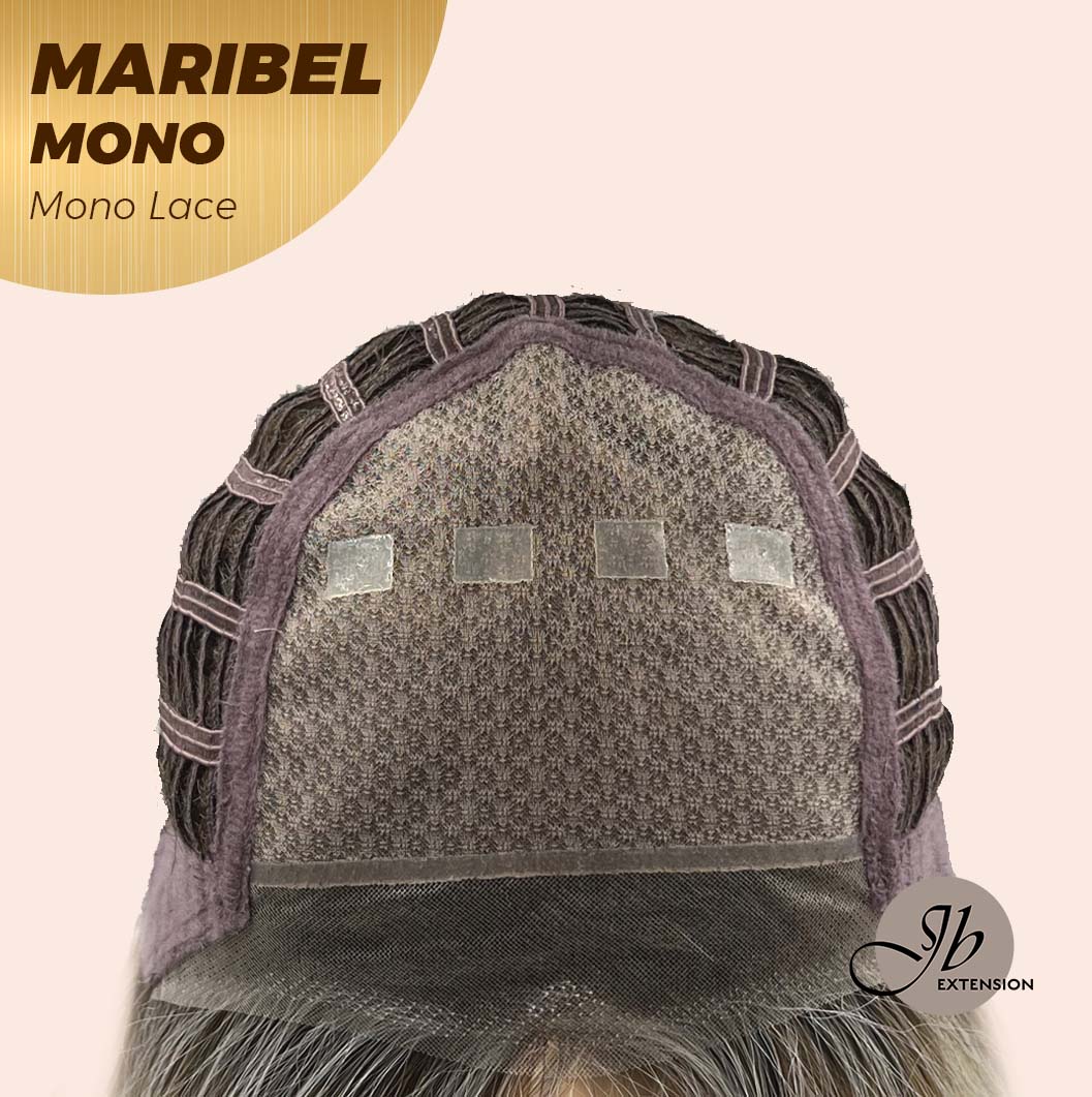 [PRE-ORDER] JBEXTENSION MARIBEL MONO Monofilament Handmade Wig 6X5 Full Monofilament Hand Tied Top Wig 16 Inches Blonde With Dark Root Wave Mono Lace Wig With Anti-slip Silicone Strips Glueless Wig Maribel Mono【BENDY EAR TABS】 Alexwigs