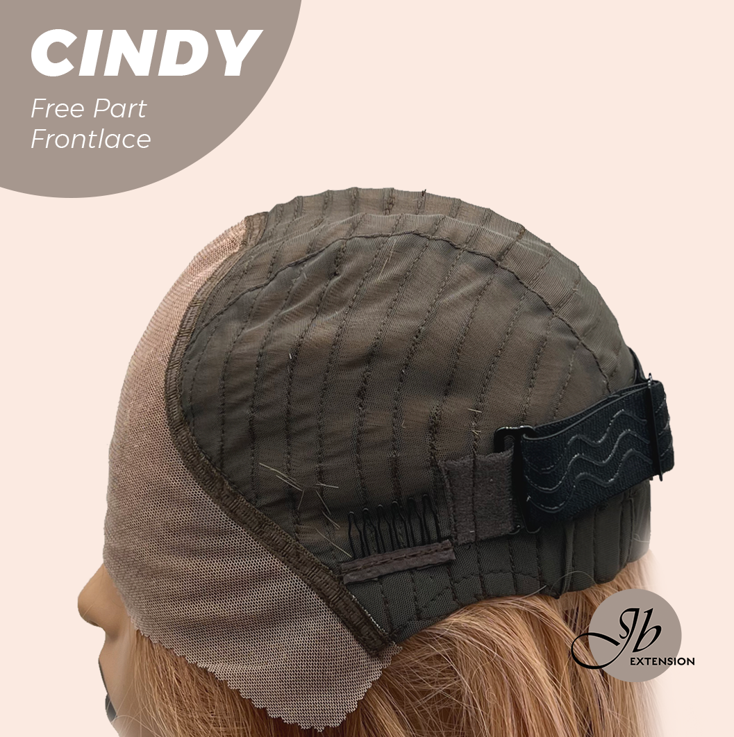 JBEXTENSION 20 Inches Strawberry Blonde Curly Pre-Cut 9X6 U Lace Free Part Frontlace Glueless Wig CINDY Alexwigs