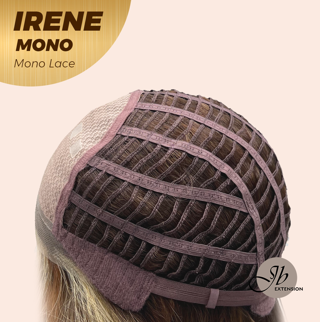 [PRE-ORDER] JBEXTENSION IRENE MONO Monofilament Handmade Wig 6X5 Full Monofilament Hand Tied Top Wig 19 Inches Hazelnut Curly Mono Lace Wig With Anti-slip Silicone Strips Glueless Wig IRENE MONO【BENDY EAR TABS】 Alexwigs