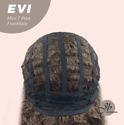[PRE-ORDER] Nichole's Selection -15 Inches Deep Curly Brown Side Part Mini T Part Frontlace Glueless Wig EVI Alexwigs