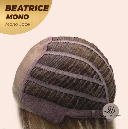 [PRE-ORDER] JBEXTENSION BEATRICE MONO Monofilament Handmade Wig 6X5 Full Monofilament Hand Tied Top Wig 17 Inches Golden Blonde Mono Lace Wig Glueless Wig BEATRICE MONO【BENDY EAR TABS】 Alexwigs