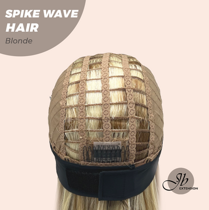 JBEXTENSION 24 Inches Long Curly Hair Blonde Headband Wig SPIKE WAVE HAIR - BLONDE Alexwigs