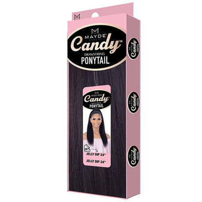 Mayde Candy Drawstring Ponytail - JELLY DIP 24" Alexwigs
