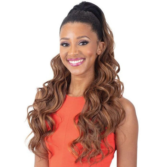 Model Model Gardenia Drawstring Ponytail - LOOSE DEEP 26" Alexwigs