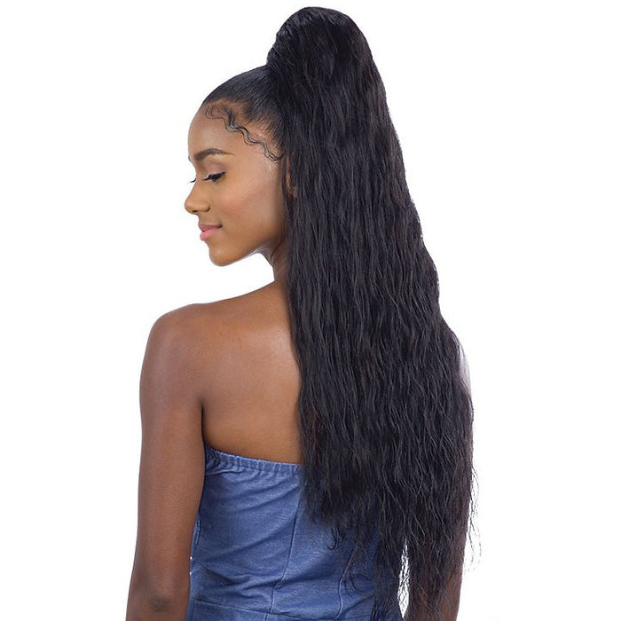 Mayde Beauty Wet & Curly Drawstring Ponytail - PERUVIAN DOLL Alexwigs