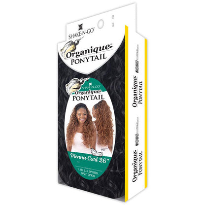 Shake N Go Organique Ponytail - VIENNA CURL 26" Alexwigs