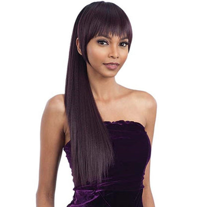 Freetress Equal Drawstring Ponytail and China Bang YAKY STRAIGHT 2PC Alexwigs