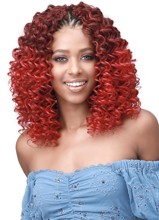 Bobbi Boss Synthetic Crochet Braid 2X BRAZILIAN PINEAPPLE DEEP 8"Inch Alexwigs