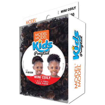 Model Model Kids Ponytail - MINI COILY Alexwigs