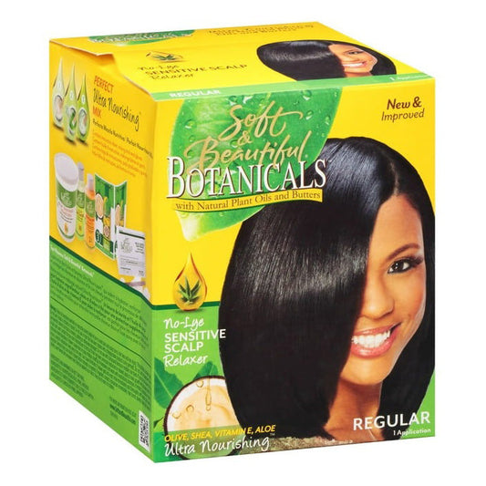 Soft & Beautiful Botanicals NO-LYE RELAXER KIT Alexwigs