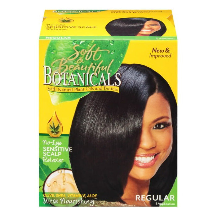 Soft & Beautiful Botanicals NO-LYE RELAXER KIT Alexwigs