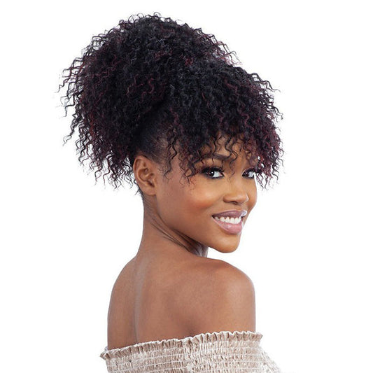 Mayde Beauty Dollies Drawstring Ponytail and Bang - MOCHA DOLLIES Alexwigs