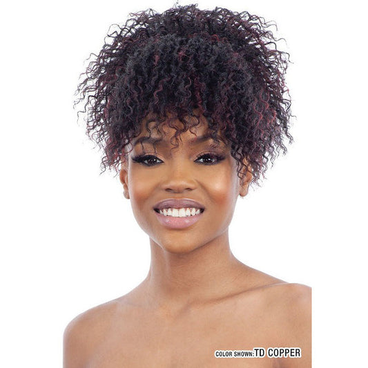 Mayde Beauty Dollies Drawstring Ponytail and Bang - MOCHA DOLLIES Alexwigs