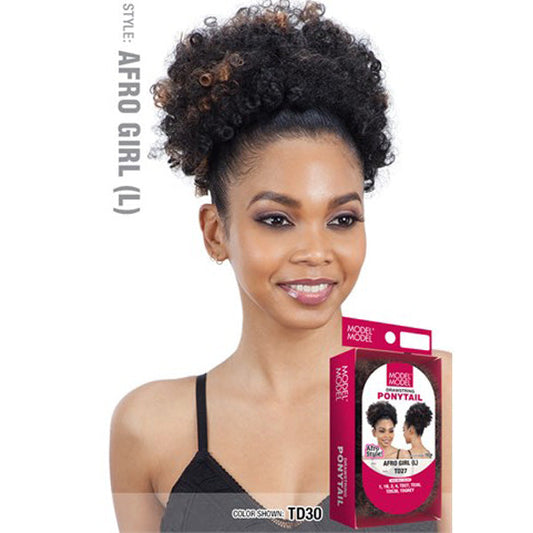 Model Model Drawstring Ponytail - AFRO GIRL (L) Alexwigs