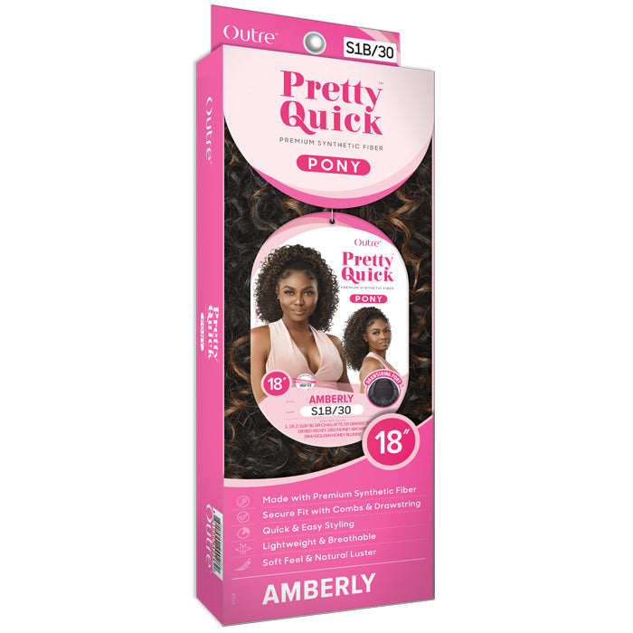Outre Pretty Quick Drawstring Ponytail - AMBERLY Alexwigs