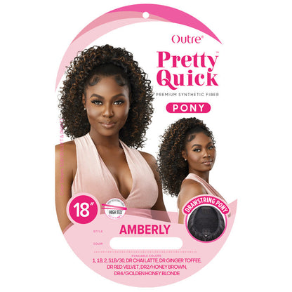Outre Pretty Quick Drawstring Ponytail - AMBERLY Alexwigs